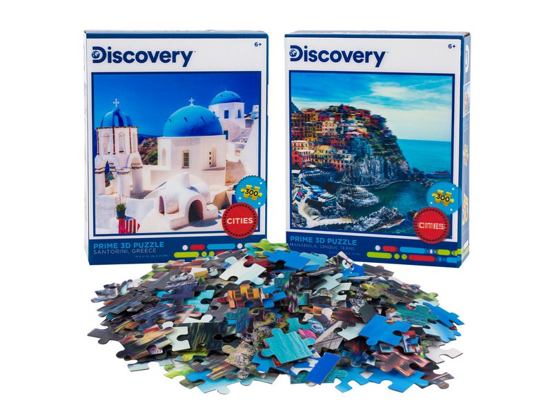 300pc Puzzle - 3D Mediterranian