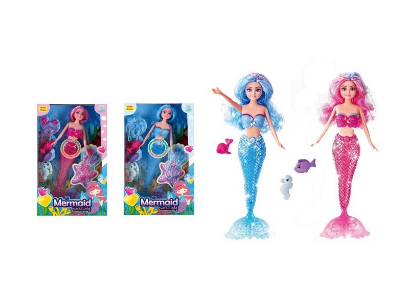 12.5" Mermaid Doll with Accessories