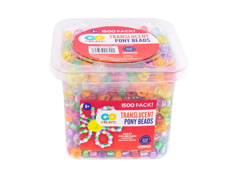 1500 pc Translucent Beed Set