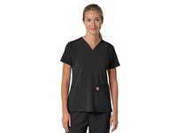  Women's Carhartt Flex Panel V Neck Scrub Top