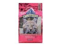 Blue Buffalo Wilderness Adult Salmon Dry Cat Food Grain Free 5 lb