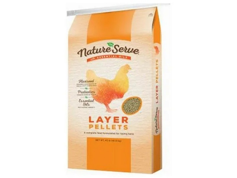 NatureServe Layer Feed Pellets For Poultry 40 lb