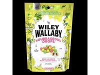 Wiley Wallaby Green Apple/Lemon/Watermelon Licorice Sour Bites 6 oz