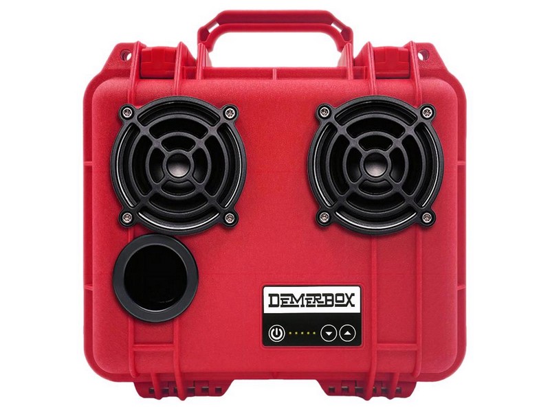 Portbl Speaker 12.6v Red