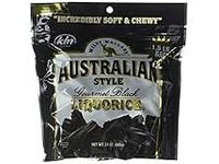 Wiley Wallaby Classic Black Gourmet Licorice Chewy Candy 24 oz