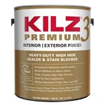 KILZ Premium White Flat Water-Based Primer and Sealer 1 gal