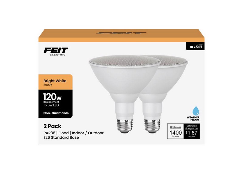 Ft Ld Par38 Bw 120w 2pk 3928926