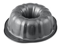 Wilton Premium 9-1/4 in. W X 9-1/4 in. L Fluted Tube Pan Gray 1 pk