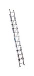 Werner 24 ft. H Aluminum Telescoping Extension Ladder Type II 225 lb. capacity