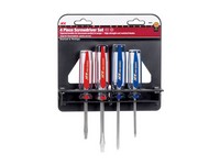 Ace Pro 4 pc Phillips/Slotted Pro Series Screwdriver Set