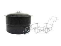 Granite Ware Canner with Lid & Jar Rack 33 qt 3 pc