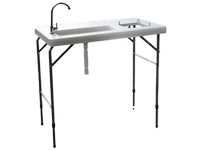 Focus On Tools Sportsman's Table With Sink and Adjustable Legs
