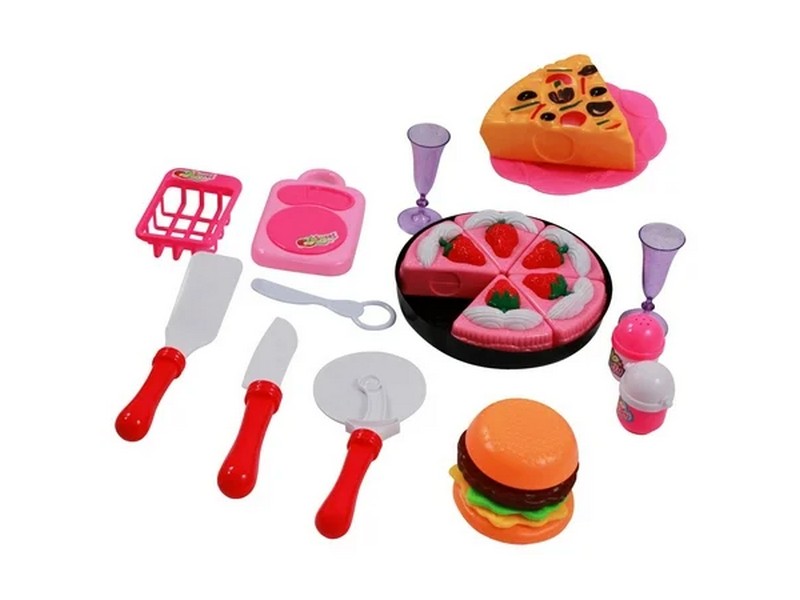 Cake and Pizza Play Food Set