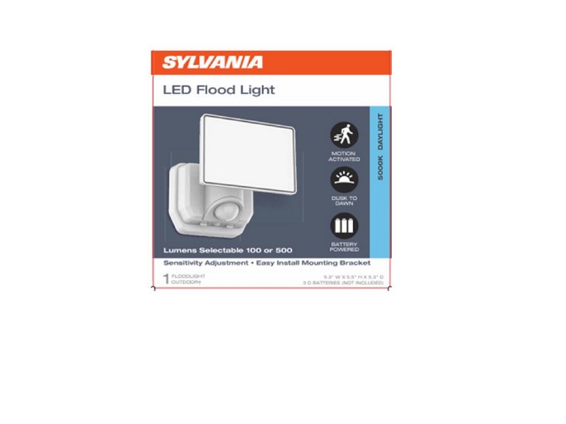 SCRTY FLDLT BTRY 1HD WHT multi