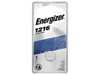 Energizer Lithium 1216 3 V Keyless Entry Battery 1 pk
