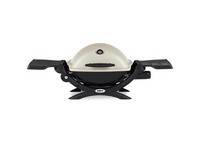 Weber Q1200 1 burner Liquid Propane Grill Titanium