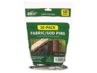 Master Mark 4-1/2 in. L Plastic Fabric Sod Pins 10 pk