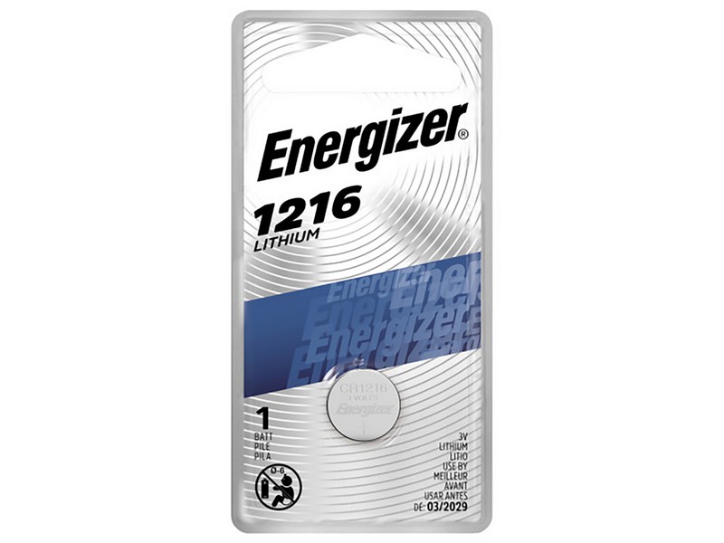 Energizer Lithium 1216 3 V Keyless Entry Battery 1 pk