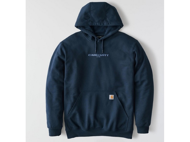 Men's Carhartt Rain Defender Hoodie Navy