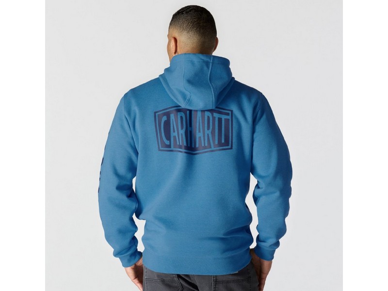 Men's Carhartt Rain Defender Hoodie Blue