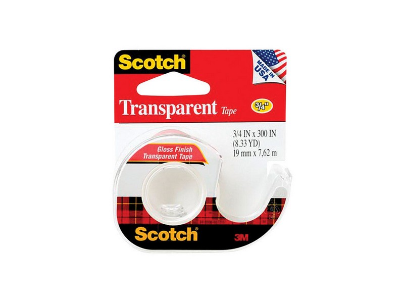 Transparent Tape3/4x300" 93505