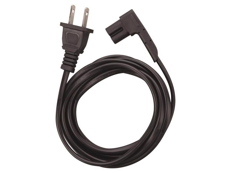 Ac Power Cord Black 6'