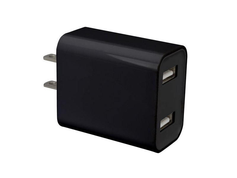 2 Prt Usb A Wl Chrgr Blk