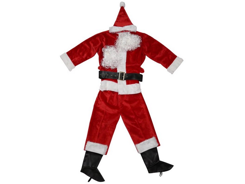 Santa Suit 7 Pc Red/wht 9007149