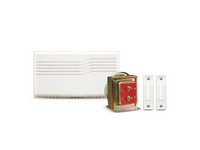 Heath Zenith White Plastic Wired Door Chime Kit