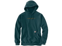 Men's Carhartt Rain Defender Hoodie Greenstone
