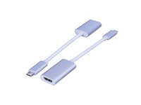 Monster Just Hook It Up USB Type C Plug to HDMI Adapter 1 pk