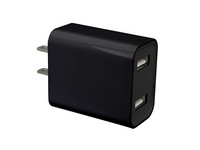 2 Prt Usb A Wl Chrgr Blk