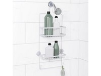 Shower Caddy Wire Wht Multi