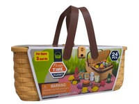 Kids Picnic Basket Play Set 11"