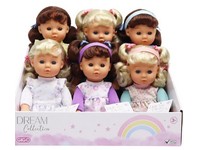 Gi-Go Doll Dream Collection Asst. 12"