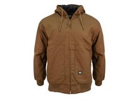 Men's Key Insulated Quilted Coat Saddle