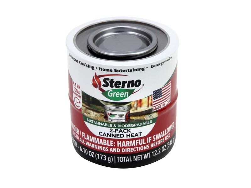 Sterno Green Canned Heat 12.2 oz 2 pk