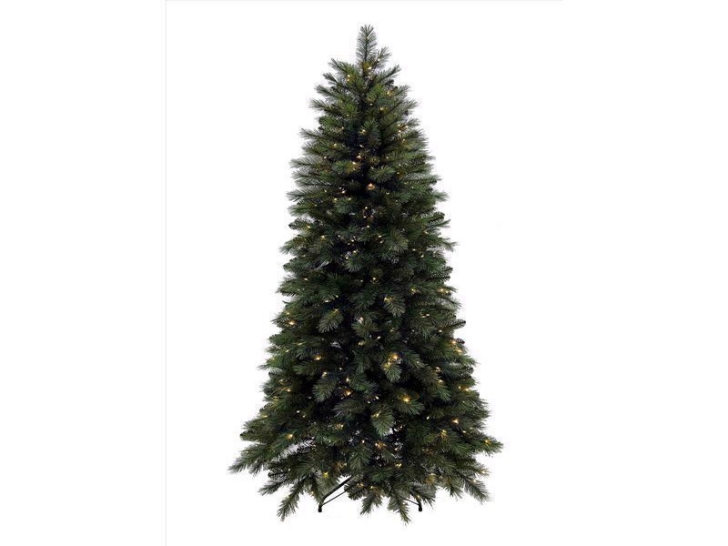 Holiday Bright Lights 7 ft. Slim LED 400 ct Arcadia Remember When 1-2 Tree