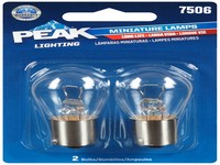 Peak Incandescent Parking/Stop/Tail/Turn Miniature Automotive Bulb 7506