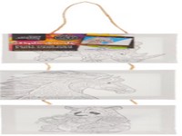 Paint Your Own Animals - 3 mini canvases