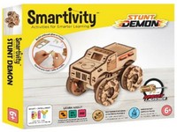 Smartivity Stunt Demon Wood Car Builder set