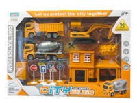Construction Vehicle Set with Accessories