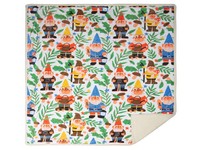 Carstens Sherpa Throw Blanket Gnome