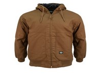 Men's Key Insulated Quilted Coat Saddle