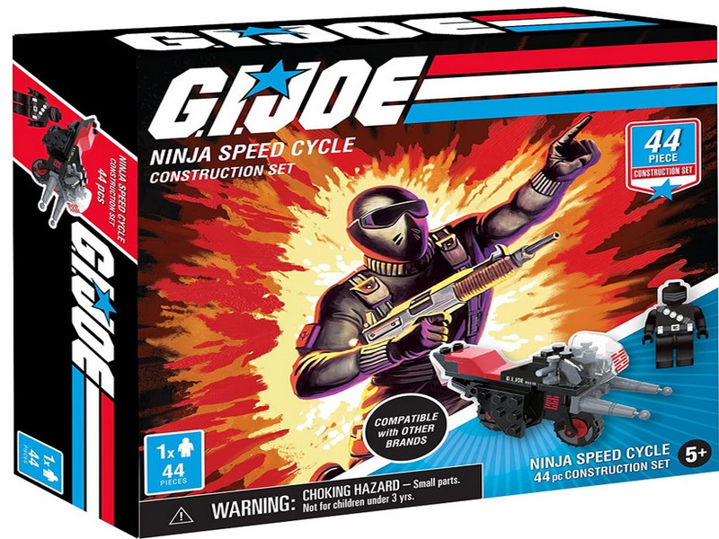 GI Joe Ninja Cycle Set 40pc