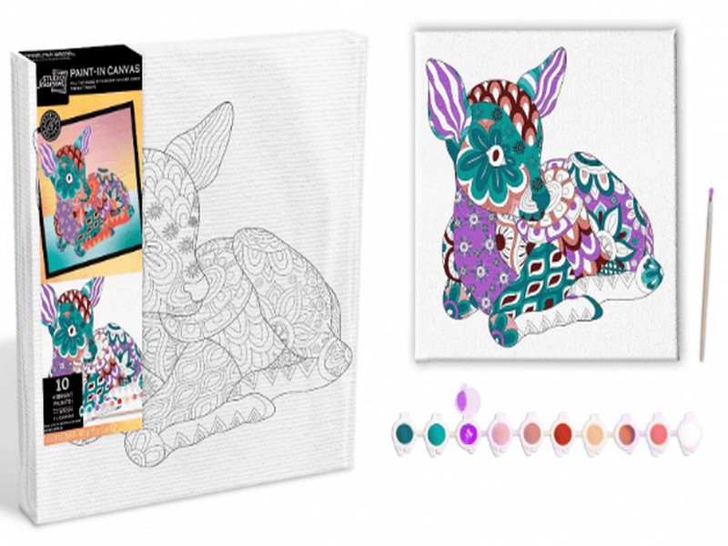 Paint-in Canvas Baby Deer