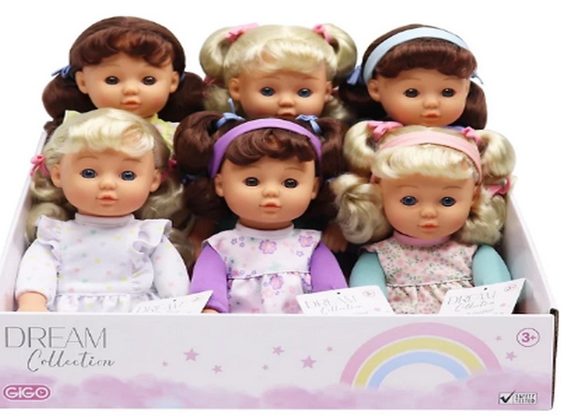 Gi-Go Doll Dream Collection Asst. 12"