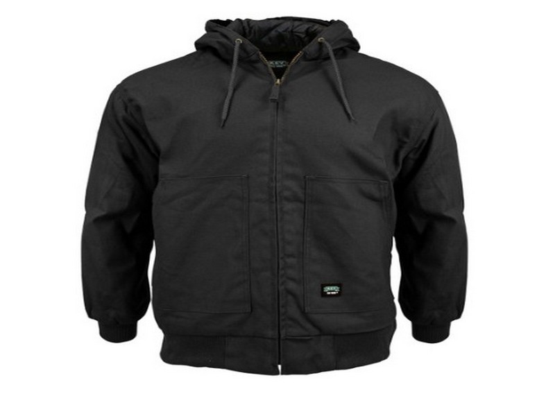 Men's Key Insulated Quilted Coat Black