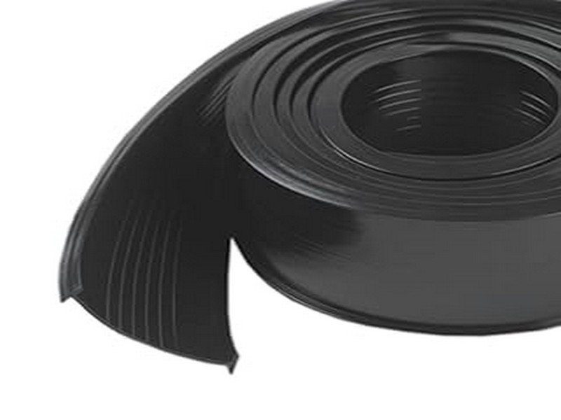 M-D Black Vinyl Replacement Bottom For Garage Doors 9 ft. L X 1/16 in. T