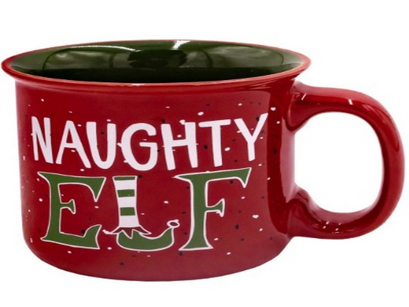 Lazy One Naughty Elf Mug 12oz